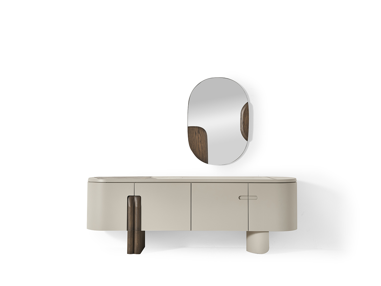 Luca Console Mirror